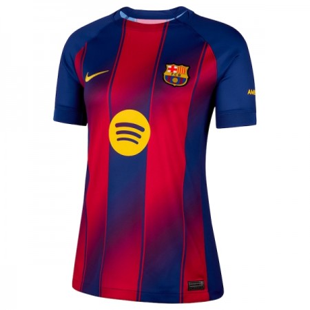 Levné FC Barcelona Dámské Domácí Fotbalové dresy 2025-26 Krátký Rukáv